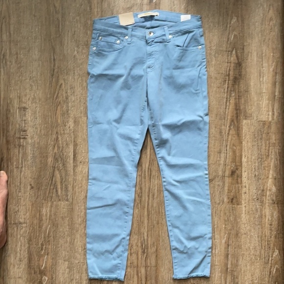 Big Star Women’s Alex Raw Hem Skinny Jeans Blue 30 - Picture 4 of 7